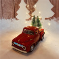 Miniatyrbild 4 av 5: Juldekorationer Pickup Legering Billeksak Hög imiterad bil Min Red One Size