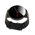 Miniatyrbillede 6 af 8: 1,32 tommer HD Blodsukker Smartwatch Ikke-invasiv Søvn Kropstemperatur Monitor Sportsur Intelligent Sundhedsovervågning Ur Sort 0.2