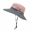 Miniatyrbillede 1 af 6: Solhat mr dam UV-beskyttelse 1 sommerhue fiskehat fiskehat boonie fiskehat pink