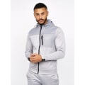 Miniatyrbillede 4 af 4: Crosshatch Mens Catmoore Full Zip Track Top M Grå Grey M zdq