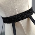 Pikkukuva 4 / 5: Lolita Klänning Underkjol Kvinna 2 Hoops Bröllopstillbehör Fashion Svart one size Svart one size