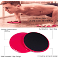 Miniatyrbillede 5 af 6: Dobbelte Fitnessøvelses-Core-Glidere og Sæt med 5 Loop-Yogabånd til Ben- og Baldeopbygning, Styrkeglidebaner til Smidig Træning, Core