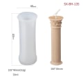 Miniatyrbilde 1 av 4: ljusform ljusformar DIY silikonform stearinljus SX-BH-135
