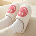 Miniatyrbillede 2 af 5: Smiley Face Tofflor Dam Smile Tofflor Rosa 36-37