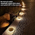 Miniatyrbilde 4 av 5: Solcellelampe Utendørs Solhage Lys 8 LED 360° Sol Jord La