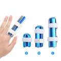 Miniatyrbilde 3 av 5: Fingerskinne Fingersupport Tommel Lillefinger Langfinger Gjenbrukbar Fingerskinne Utrettingsstabilisator for Avhuggede Fingre Artritt Smertelindring CDQ