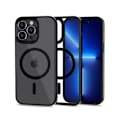 Miniatyrbillede 1 af 6: Tech-Protect iPhone 14 Pro Max Cover MagSafe MagMat Sort/Transparent 40