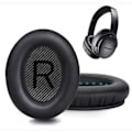 Miniatyrbillede 1 af 5: Ørepuder til Bose QuietComfort QC 35 cushion kit sort svart
