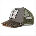 Pikkukuva 2 / 2: Animal Trucker Mesh Hat Goorin Bros Snapback Cap Herr Grey goat zdq