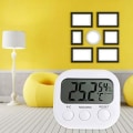 Miniatyrbillede 2 af 5: 1 X Digital LCD Termometer Utomhus Hygrometer Luftfuktighet Cl