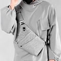 Miniatyrbild 3 av 5: Stöldsäker Resväska för Kvinnor, Stöldsäker Väska, Stöldsäkra Crossbody-väskor för Kvinnor, Stöldskyddad Resväska [DB] Khaki Khaki Left Shoulder