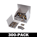 Miniatyrbilde 1 av 6: Dobbelt barberblad Super Rustfritt Høy Kvalitet Barberblad 300-Pack