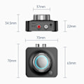 Miniatyrbillede 3 af 3: C39 Bil Bluetooth-modtager