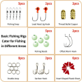 Miniatyrbild 2 av 4: 78st Fiskedrag Set Luya Baits Kit Bulk fiskeredskap