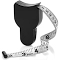 Miniatyrbillede 1 af 2: BMI Automatisk Tilbagetrækkende Målebånd Mål Fedt Skala