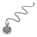 Pikkukuva 3 / 5: Uusi retro pohjoismainen viikinki kelttiläinen solmusymboli riipus miesten kaulakoru amuletti korut lahja A7209-Silver