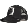 Miniatyrbillede 1 af 2: Sommerhat Mesh Hat Hat Broderad Animal Hat Black Panther zdq