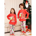 Pikkukuva 3 / 4: Grinch joulupyjamat Perhejoulupyjamat Aikuiset Lapset PJs Set Yöasut Pyjamat Naiset XL