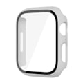 Miniatyrbilde 1 av 6: Glas+ Deksel for Apple Watch case 9 8 7 6 SE 5 iWatch Tilbehør Skjermbeskytter Apple Watch Series 45mm 41mm 44mm 40mm 42mm 38mm Hvit Whit Whit White 45mm series 7 8 9