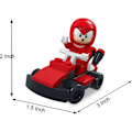 Miniatyrbild 2 av 5: 6st Sonic byggklossar mini actionfigurer Tecknad racerbilsspel monterad minifigurer Leksaker Barn Pojkar Flickor Julklapp