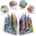 Miniatyrbild 4 av 5: 9 fickor 432 kort Anime Album Bok Pikachu Favorit Spela Game Map Binder Folder lightning