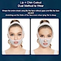 Miniatyrbillede 3 af 5: Skønhedsskulpturerende sovemaske, genanvendelige V-linjeformende masker, V-linjeløftende maske ansigtsløftende rem - Dobbelthagereducerer-XinHan 1Pcs