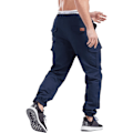 Miniatyrbild 4 av 5: Joggingbyxor för män Cargo Joggingbyxor Elastisk midja Joggingbyxor Plus zdq