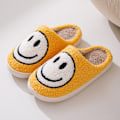 Miniatyrbillede 3 af 4: Smiley Face Tofflor Dam Smile Tofflor Gul 40-41