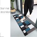 Miniatyrbild 2 av 5: Kökmatta framför diskbänk Tvättbar halkfri hallmatta Lång absorberande moderna geometriska mönster Vardagsrum Sovrumsmatta för sovrum Unga vuxna
