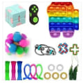 Pikkukuva 1 / 5: 20 kpl fidget-lelupakkausta juhlalahjoja sensorinen pop it stressipallo