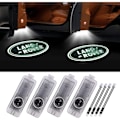 Miniatyrbilde 1 av 5: 4 stk bildør LED-logolamper for Land Rover, 3D trådløs velkomst med tillstånd projektor Ghost Shadow Light