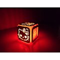 Miniatyrbillede 3 af 3: Hello Kittys 3D LED stereoskopisk vækkeur Kreativt LED Natlys Elektronisk ur Sengelampe Soveværelse Atmosfære Lys Kitty
