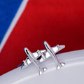Miniatyrbillede 3 af 5: Mini fly Stud øreringe Søde Fly øreringe til kvinder Mænd piger