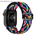Miniatyrbillede 1 af 9: Nylonrem til Apple Watch Boho&Multicolor 38/40mm