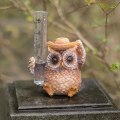 Miniatyrbilde 5 av 5: Ugle Regnmåler Ugledekorasjon Hagepynt