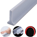 Miniatyrbilde 1 av 6: Dusjterskel / Vannbarriere – Selvklebende dusjlist – 2m Transparent Transparent