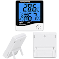 Miniatyrbild 3 av 5: Elektronisk högprecisionstermometer Digital Display Mini Temperaturväckarklocka Termometer-Htc-8A