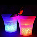 Miniatyrbillede 5 af 5: 5L LED Ishink Bord Ljus Färgskiftande Vin Drycker Kylare