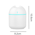 Miniatyrbillede 4 af 5: Luftfugter Aroma Diffuser Luftrenser Vandforsyning HVID white white