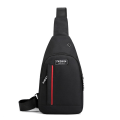 Pikkukuva 3 / 5: Herr Mode Multifunktion Axlar väska Crossbody väska On axel Rese Sling väska zdq