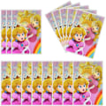 Pikkukuva 1 / 5: 30 kpl Princess Peach -juhlamuistopussit Karkkipussit Princess Peach -teema Juhlatarvikkeet Koristeet