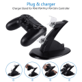 Miniatyrbilde 2 av 5: Ladestasjon for PS4 - Lader håndkontroll / Playstation Kontroll Svart