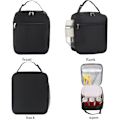 Miniatyrbillede 3 af 7: Madkasse til Kvinder Frokosttasker til Kvinder Madkasse Frokosttaske Isoleret Frokosttaske Madkasse Madkasser (Sort) Black