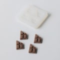 Pikkukuva 5 / 5: Ljusformar ljus stearinljus DIY gjutformar i silikonform MJ10 Choklad
