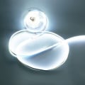 Miniatyrbilde 2 av 5: 12V COB LED-striplys med høy tetthet, fleksibel båndremskåp, kjøkkenlampe, 1M, varmt hvitt
