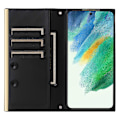 Pikkukuva 2 / 5: Nahkakotelo imukupilla ja 3 korttipaikalla Samsung Galaxy S21 FE 5G:lle [HK] Style B Style B Multicolor
