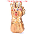 Miniatyrbilde 1 av 5: Avengers Thanos Infinity Gauntlet LED-hansker Light Up Cosplay F Bronse S-Barn