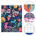 Miniatyrbilde 3 av 5: 1 stk Mental Helse Skrivebords Kalender Sv?r Ordplanlegger Morsom roman B one size