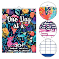 Miniatyrbillede 3 af 5: 1 stk Mental Sundhed Desk Kalender Sv?r Ordplanerare Rolig roman B one size