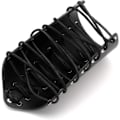 Miniatyrbilde 2 av 4: Heyone Unisex Läderhandske för Män Kvinnor Armband Bred Bracer Arm Armor Cuff